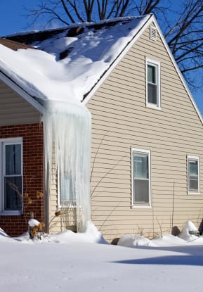 Ice Dam Removal in Omaha Nebraska